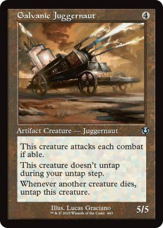Galvanic Juggernaut (Retro Frame) - 0443