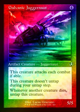 Galvanic Juggernaut (Retro Frame) - 0443 - Foil