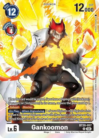 Gankoomon - BT20-057 R - Rare