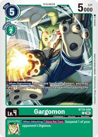 Gargomon - BT19-049 C - Common