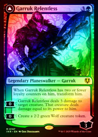 Garruk Relentless - 0197 - Foil