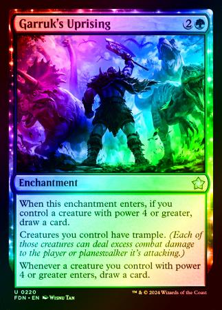 Garruk's Uprising - 0220 - Foil
