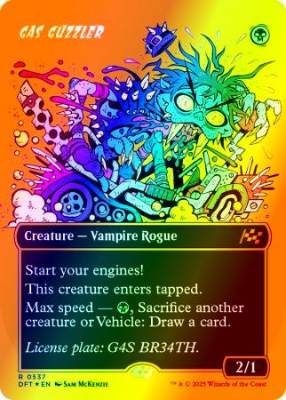 Gas Guzzler (Borderless) (First-Place Foil) - 0537 - Foil