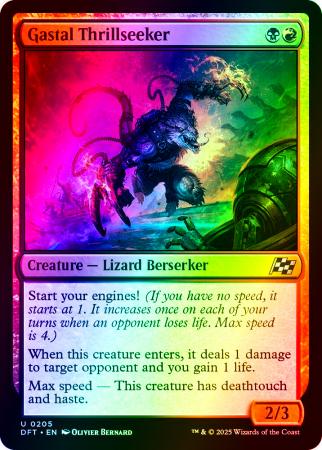 Gastal Thrillseeker - 0205 - Foil