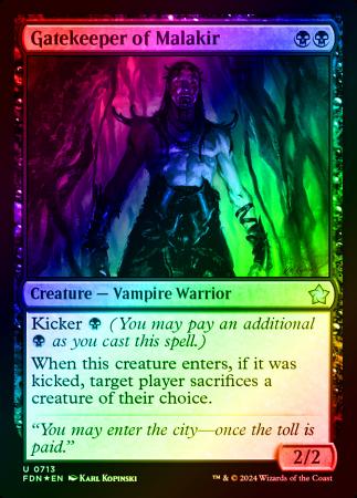 Gatekeeper of Malakir - 0713 - Foil