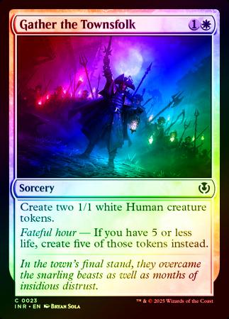 Gather the Townsfolk - 0023 - Foil