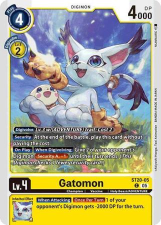 Gatomon - ST20-05 C - Common