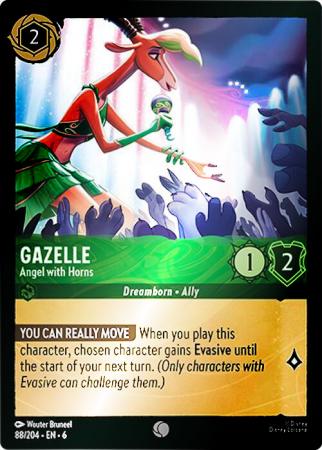 Gazelle - Angel with Horns - 88/204 - Common Cold Foil
