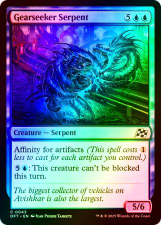 Gearseeker Serpent - 0043 - Foil