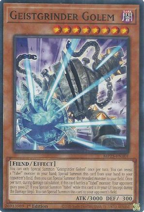 Geistgrinder Golem (MP25-EN301) - 2025 Mega-Pack Ultra Rare 1st Edition