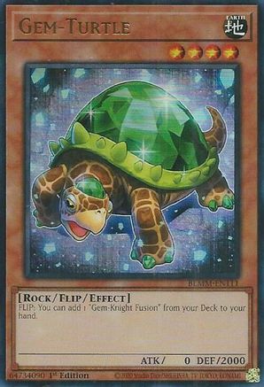 Gem-Turtle (BLMM-EN111) - Battles of Legend: Monster Mayhem Ultra Rare 1st Edition