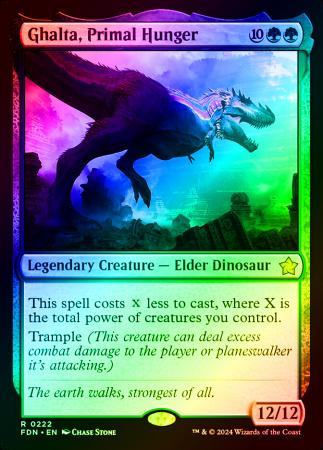 Ghalta, Primal Hunger - 0222 - Foil