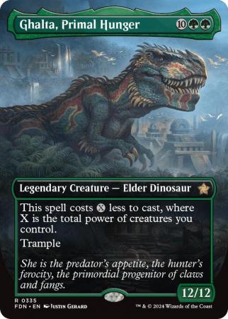 Ghalta, Primal Hunger (Borderless) - 0335