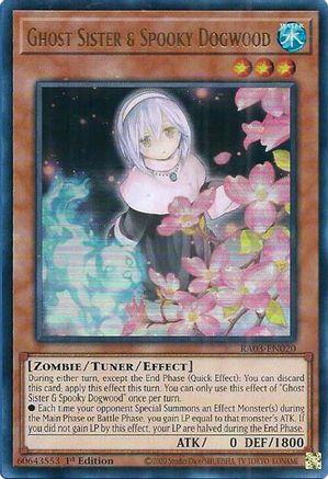 Ghost Sister & Spooky Dogwood (Alternate Art) (UR) (RA03-EN020) - Quarter Century Bonanza Ultra Rare 1st Edition
