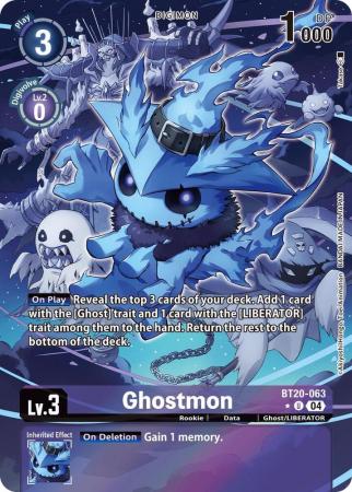 Ghostmon (Alternate Art) - BT20-063 U - Uncommon