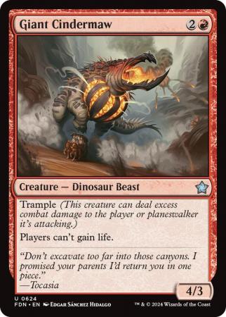 Giant Cindermaw - 0624