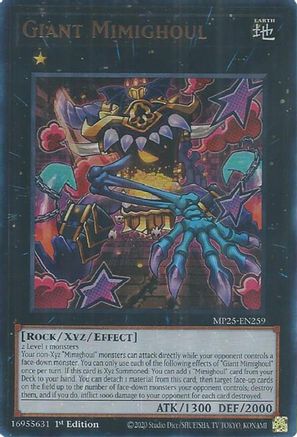 Giant Mimighoul (MP25-EN259) - 2025 Mega-Pack Ultra Rare 1st Edition