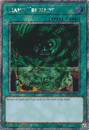 Giant Trunade (Platinum Secret Rare) (RA03-EN097) - Quarter Century Bonanza Platinum Secret Rare 1st Edition