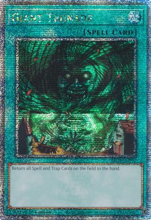 Giant Trunade (Quarter Century Secret Rare) (RA03-EN097) - Quarter Century Bonanza Quarter Century Secret Rare 1st Edition