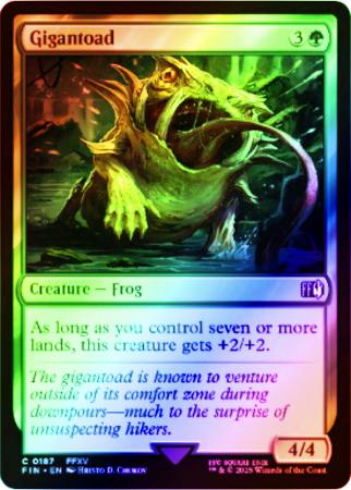 Gigantoad - 0187 - Foil