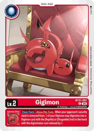Gigimon - BT21-001 C - Common