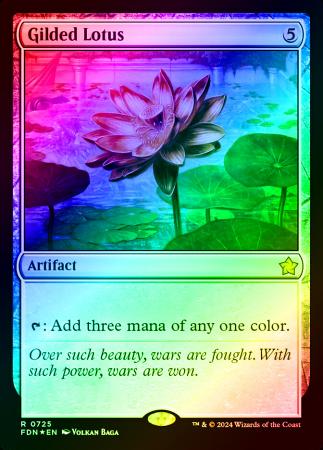 Gilded Lotus - 0725 - Foil