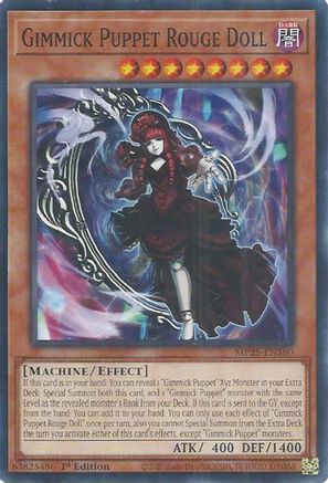 Gimmick Puppet Rouge Doll (MP25-EN380) - 2025 Mega-Pack Common / Short Print 1st Edition
