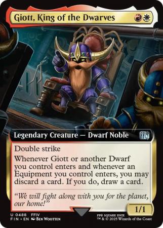 Giott, King of the Dwarves (Extended Art) - 0488