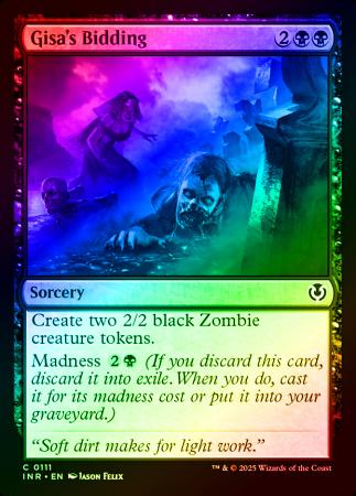 Gisa's Bidding - 0111 - Foil