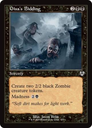 Gisa's Bidding (Retro Frame) - 0379