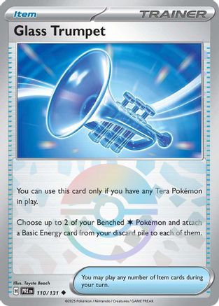 Glass Trumpet - 110/131 - Uncommon Pokeball Reverse Holo
