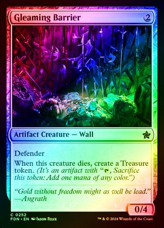 Gleaming Barrier - 0252 - Foil