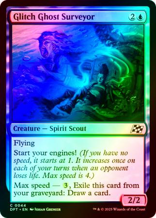 Glitch Ghost Surveyor - 0044 - Foil