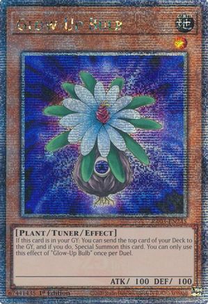 Glow-Up Bulb (Quarter Century Secret Rare) (RA03-EN245) - Quarter Century Bonanza Quarter Century Secret Rare 1st Edition