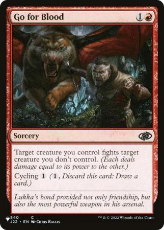 Go for Blood - 540