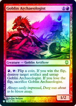 Goblin Archaeologist - 063 - Foil
