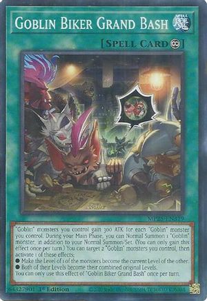 Goblin Biker Grand Bash (MP25-EN319) - 2025 Mega-Pack Common / Short Print 1st Edition
