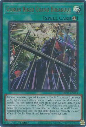 Goblin Biker Grand Breakout (MP25-EN251) - 2025 Mega-Pack Ultra Rare 1st Edition