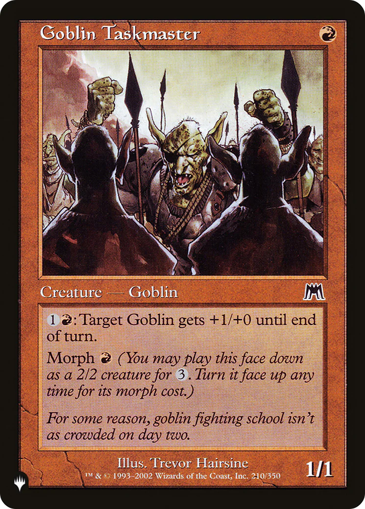 Goblin Taskmaster - 210