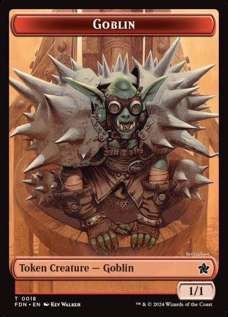 Goblin // Zombie Doubled-Sided Token - 18 // 15