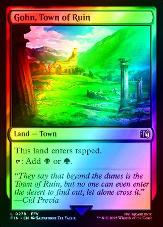 Gohn, Town of Ruin - 0278 - Foil