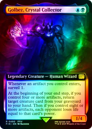 Golbez, Crystal Collector (Extended Art) - 0490 - Foil