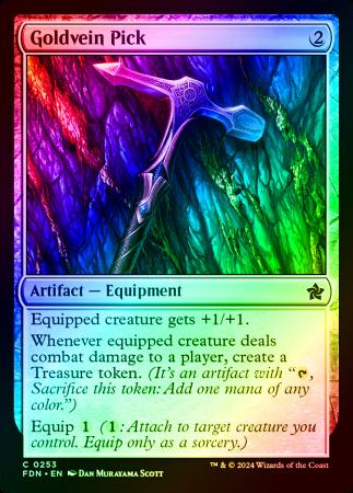 Goldvein Pick - 0253 - Foil