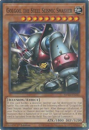 Golgoil the Steel Seismic Smasher (MP25-EN345) - 2025 Mega-Pack Common / Short Print 1st Edition