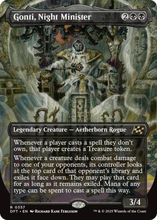 Gonti, Night Minister (Borderless) - 0357