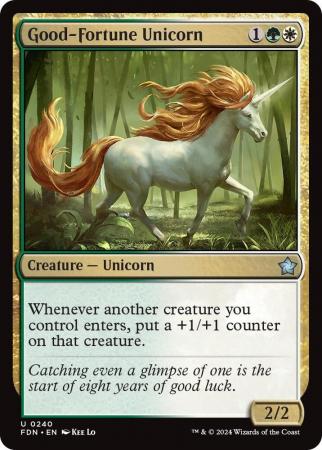 Good-Fortune Unicorn - 0240