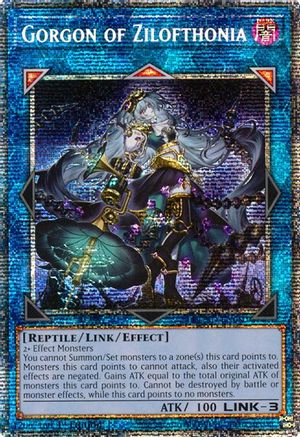 Gorgon of Zilofthonia (Starlight Rare) (DUAD-EN050) - Duelist's Advance Starlight Rare 1st Edition