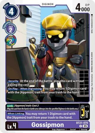 Gossipmon - BT21-070 C - Common
