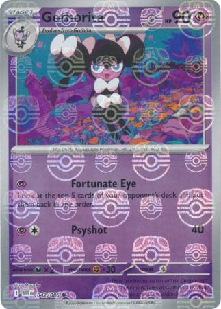 Gothorita (Master Ball Pattern) - 042/086 - Common Reverse Holo