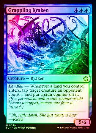 Grappling Kraken - 0039 - Foil
